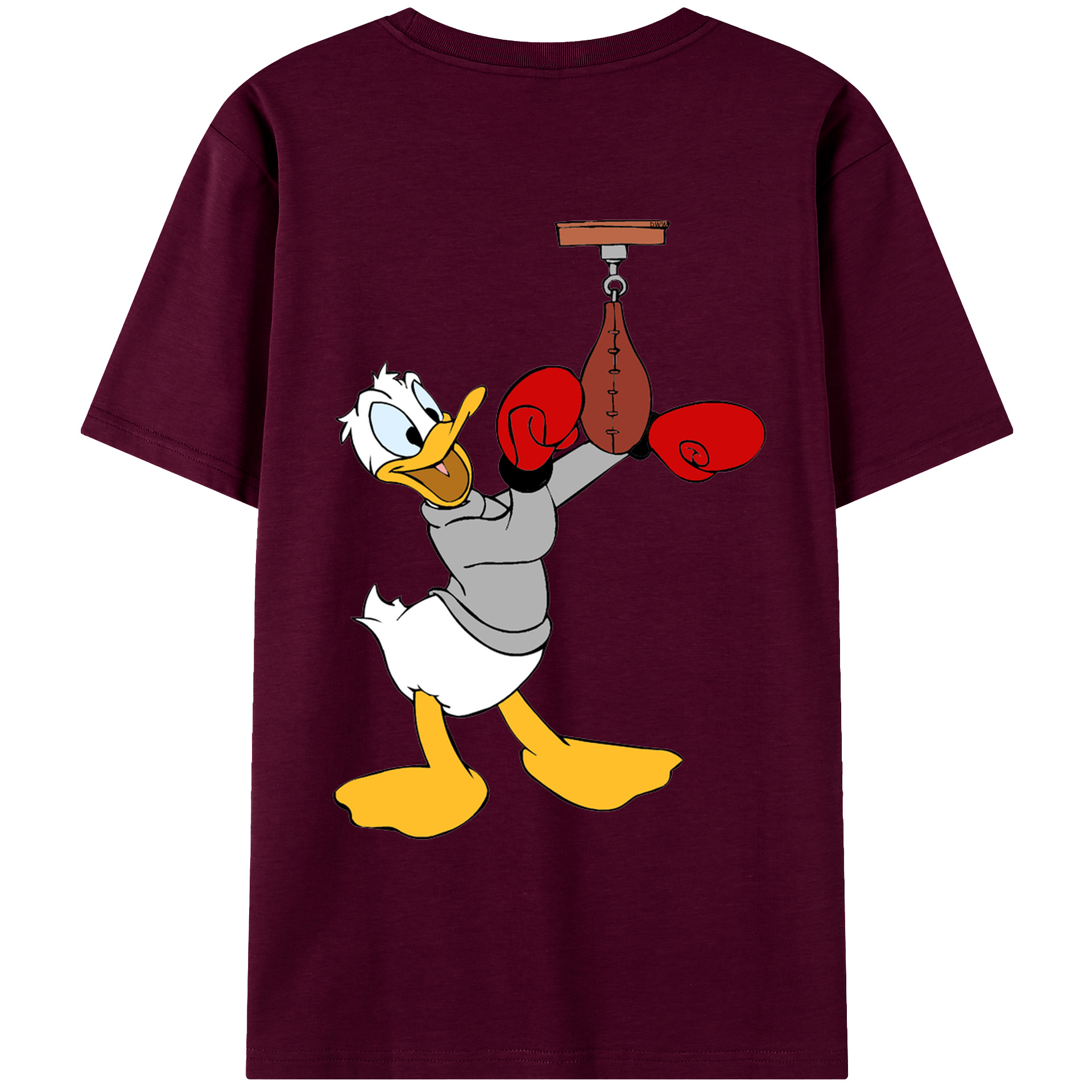 （画像用） ミッキーマウス Mickey Mouse レディース半袖Tシャツ(バックプリント)